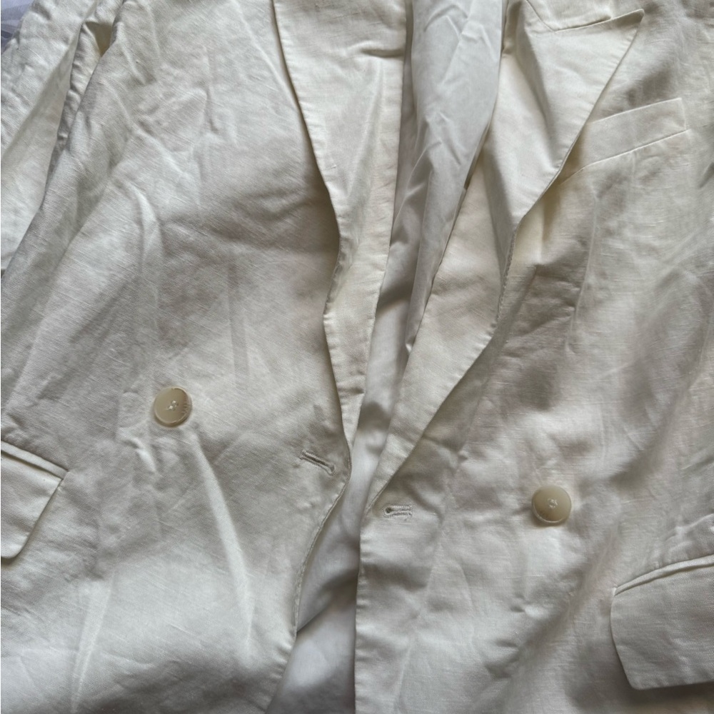 H&M Linen-Blend Blazer - Picture 5 of 8